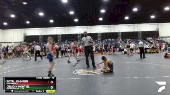 70 lbs Round 5 - Celso N Montiel, 828 Wrestling Club vs Royal Johnson, Ohio Heroes