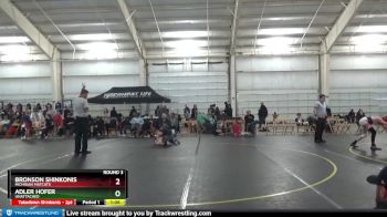 95 lbs Round 3 - Adler Hofer, Unattached vs Bronson Shinkonis, Michigan Matcats