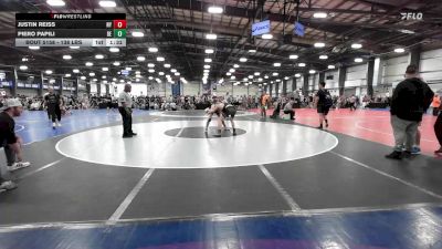 138 lbs Round Of 128 - Justin Reiss, NY vs Piero Papili, DE