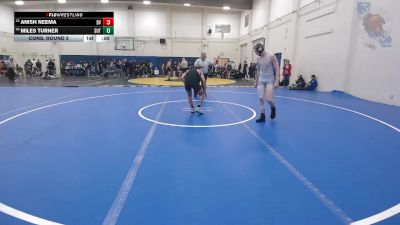 148 lbs Cons. Round 2 - Miles Turner, Sutter vs Anish Neema, Dougherty Valley