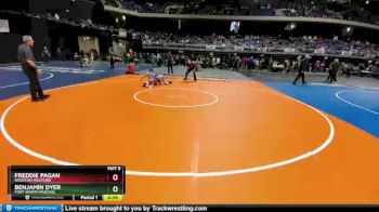 6A - 160 lbs Cons. Round 2 - Benjamin Dyer, Fort Worth Paschal vs Freddie Pagan, Houston Westside