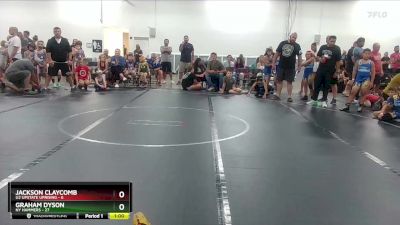 56 lbs Round 2 (4 Team) - Graham Dyson, NY Hammers vs Jackson Claycomb, U2 Upstate Uprising