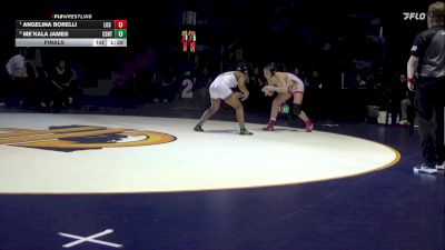 125 lbs Final - Angelina Borelli, Los Banos (SJ) vs Me`Kala James, Central East (CS)