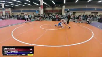 138 lbs Champ. Round 1 - Cash Lander, Cardinal Wrestling Club vs Nicolas Barriga, Texas