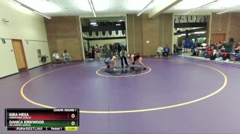 155lbs Champ. Round 1 - Danica Kirkwood, Hillsboro (Girls) vs Kira Mesa, Sunnyside (Girls)