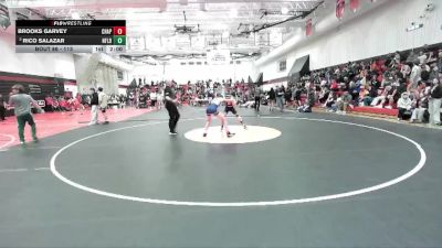 113 lbs Round 3 - Rico Salazar, Northfield vs Brooks Garvey, Chaparral