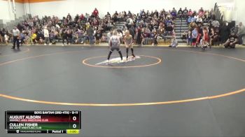 B-11 lbs Quarterfinal - August Alborn, Waverly Area Wrestling Club vs Cullen Fisher, Big Game Wrestling Club