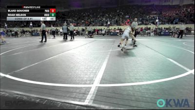 92 lbs Consi Of 8 #1 - Blake Goucher, Prodigy Elite Wrestling vs Noah Nelson, Woodward Youth Wrestling