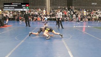 111 lbs Rr Rnd 1 - Andrew Cosgrove, RedNose Wrestling School - ESC vs James Goduto, Wrecking Crew Wrestling Academy - ESC