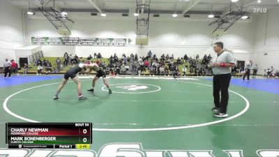 141 lbs Cons. Round 1 - Mark Bonenberger, Cuesta College vs Charly Newman, Moorpark College