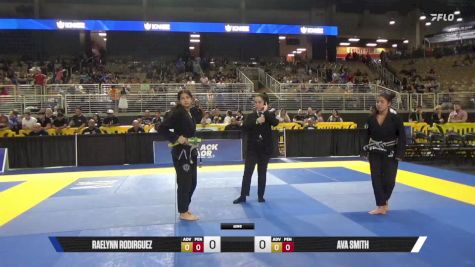 Ava Smith vs Raelynn Rodirguez 2025 Pan Kids Jiu-Jitsu IBJJF Championship