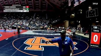 138-5A Cons. Round 3 - Nikeo Cabrera, New Manchester vs Malekkhi McFarley, Woodstock