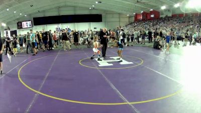 74 lbs Quarters - Corbin Pridemore, Thoroughbred Wrestling Academy vs Jaden Gamblin, Burnett Trained Wrestling