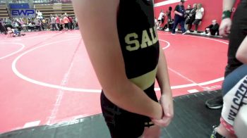 64 lbs Consolation - Hayden Wenetshlager, Salina Wrestling Club vs Bryar Burch, Sperry Wrestling Club