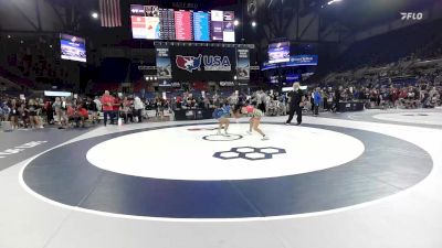 110 lbs Cons. Sub-rd Of 32 - Marlowe Donato, NJ vs Kathryn Christensen, UT
