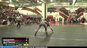 113 lbs Champ. Round 1 - Alan Escobedo, Granite Hills vs Bryce Gonzales, Norco