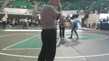 5A 190 lbs Semifinal - Brody Patrick, Arab vs Joel Gaston, Lincoln