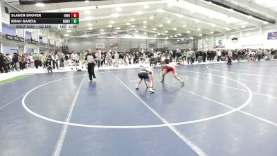 132 lbs Champ. Rd Of 32 - Sladen Shover, Iowa vs Noah Garcia, Big Game Wrestling Club