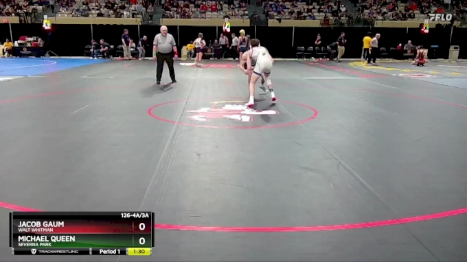 126-4A/3A Quarterfinal - Michael Queen, Severna Park vs Jacob Gaum ...