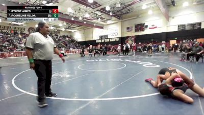 170 lbs Quarterfinal - Jacqueline Ulloa, Orange vs Jaylene Aimes, La Quinta/La Quinta