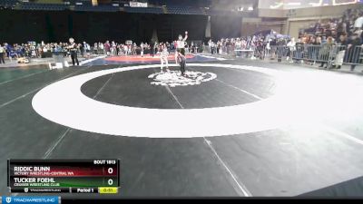 58 lbs Round 1 - Tucker Foehl, Cruiser Wrestling Club vs Riddic Bunn, Victory Wrestling-Central WA