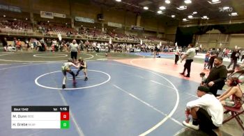 65 lbs Semifinal - Michael Dunn, Ridge WC vs Hunter Grebe, Bearcave WC