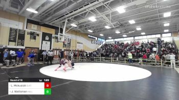 113 lbs Round Of 16 - Lukas Mckusick, East Lyme/Norwich Tech vs Josh Waitsman, Hall