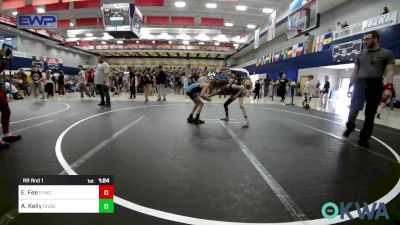 64 lbs Rr Rnd 1 - Ezekiel Fee, Enid Youth Wrestling Club vs Aden Kelly, Division Bell Wrestling