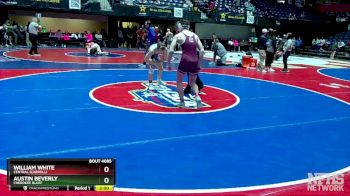 4A-150 lbs Quarterfinal - William White, Central (Carroll) vs Austin Beverly, Cherokee Bluff