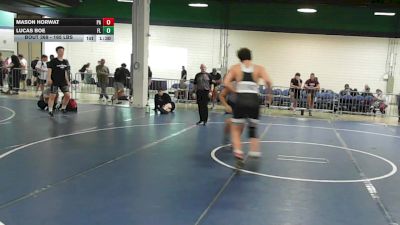 165 lbs Consi Of 16 #2 - Mason Horwat, PA vs Lucas Boe, FL