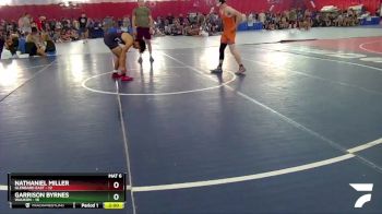138 lbs Round 3 (10 Team) - Nathaniel Miller, Glenbard East vs Garrison Byrnes, Waukon