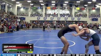 120 lbs Champ. Round 1 - Harrison Bohls, NAPOLEON vs Jesse Sanchez, WAITE