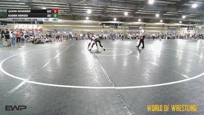 108 lbs Consi Of 16 #1 - Jaxon Kraemer, Best Trained vs Kaden Sergio, Sebolt Wrestling Academy