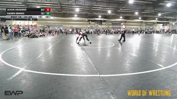 108 lbs Consi Of 16 #1 - Jaxon Kraemer, Best Trained vs Kaden Sergio, Sebolt Wrestling Academy
