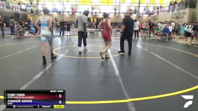 106 lbs Round 3 - Coby Fiser, Moen Wrestling Academy vs Connor Adams, Iowa