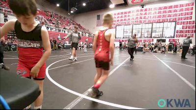 64 lbs Semifinal - Toby Jager, Carl Albert vs Drew Lawson, Ponca City Wildcat Wrestling