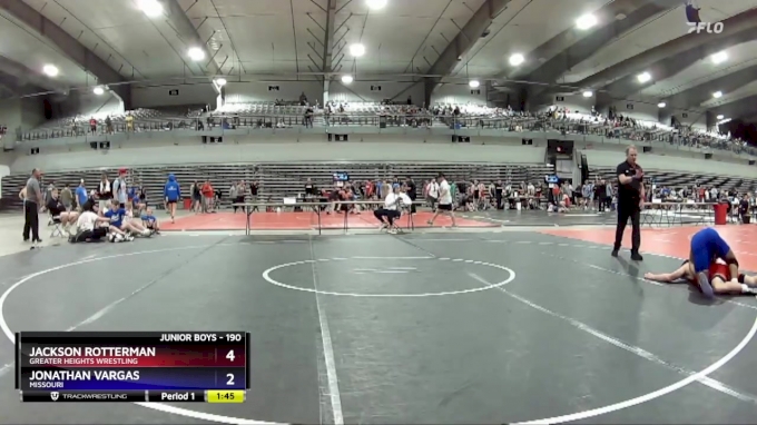 190 lbs Semifinal - Jackson Rotterman, Greater Heights Wrestling vs ...