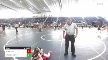 61 lbs Quarterfinal - Braxton Doil, Backcat Morenci vs Landen Fortunato, Threshold