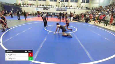 71 lbs Quarterfinal - Bryan Martinez, Cyclone Youth Wrestling vs Wyatt Rooks, Team Tulsa Wrestling Club