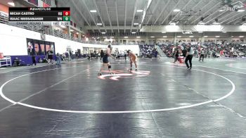 157 lbs Champ. Round 1 - Isaac Messamaker, William Penn (Unnattached) vs Micah Castro, Fort Hays State