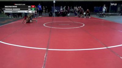 134 lbs Final - Maliyah Rivas, Ashley vs Tresean Johnson, Earlville