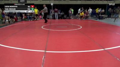 170 lbs Semifinal - Lucia Montoya, Williamsport vs Yael Wexler, Poolesville