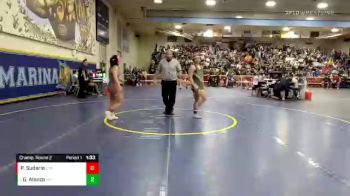 137 lbs Champ. Round 2 - Gigi Alonzo, Murrieta Mesa vs Phylicia Sudario, Corona