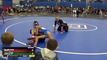 106 lbs Semis (4 Team) - Cole Dyer, Cleveland vs Blaise Masi, Summit