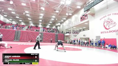 165 lbs 3rd Place Match - Michael Major, Carmel vs Jeremy Amrhein, Dundee