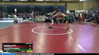 145 lbs Cons. Round 6 - Maximus Gutierrez, Adams City vs Domonic Cerda, Riverdale Ridge