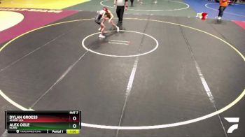 110 lbs Cons. Round 2 - Alex Ogle, HLWW vs Dylan Groess, Albert Lea