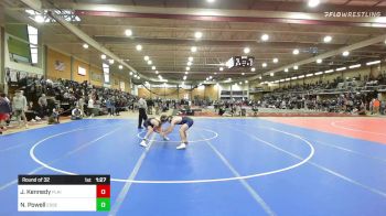 145 lbs Round Of 32 - Joseph Kennedy, Plainville vs Noah Powell, Essex