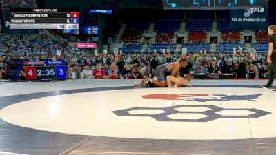 165 lbs Champ. Rd Of 32 - Jared Remington, TX vs Willie White, FL