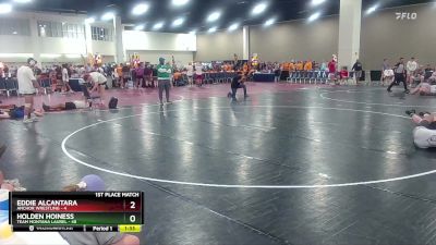 165 lbs Finals (8 Team) - Holden Hoiness, Team Montana Laurel vs Eddie Alcantara, Anchor Wrestling